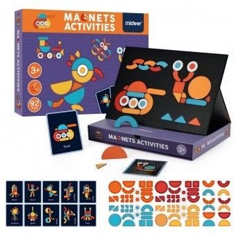  Magnetic collage imagination jigsaw