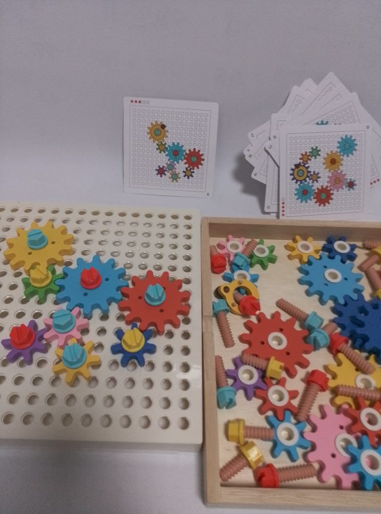 Gear Game - لعبة التروس التعليمية لتنمية التفكير الهندسي والإبداع