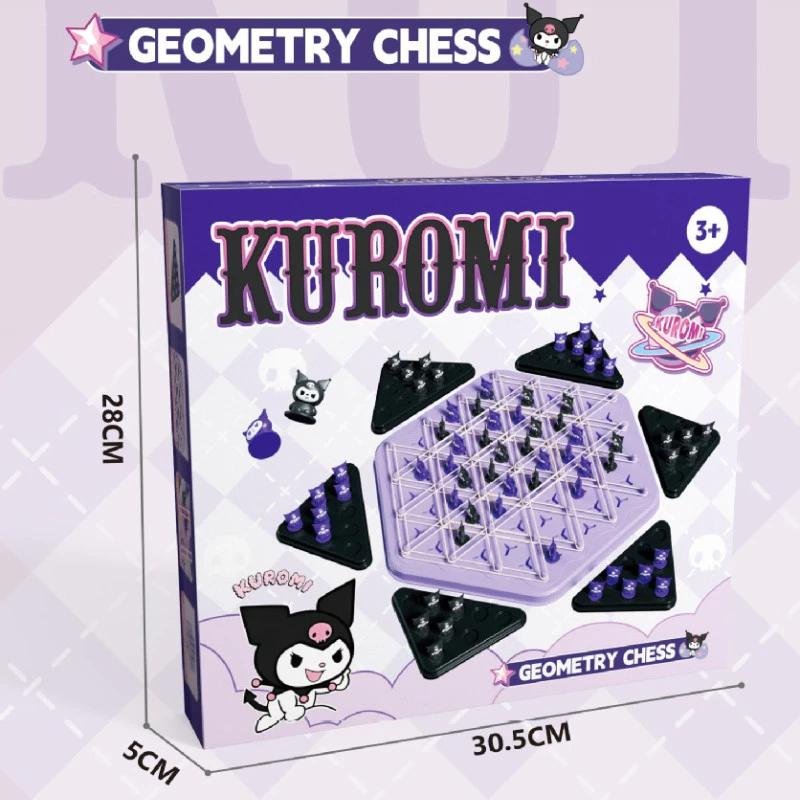 Kuromi – لعبة تشكيل المثلثات بالمطاط