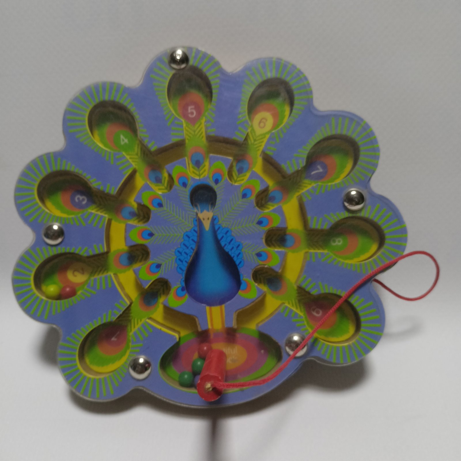 Xylus Magnetic Peacock Maze – متاهة الطاووس المغناطيسية الخشبية