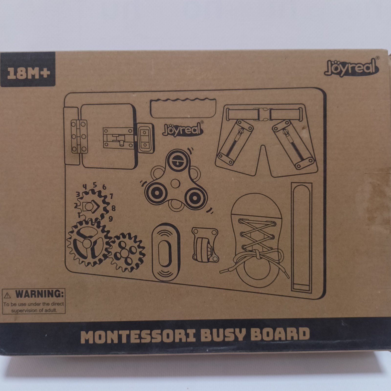  Montessori Busy Board - لوحة مونتيسوري التعليمية 