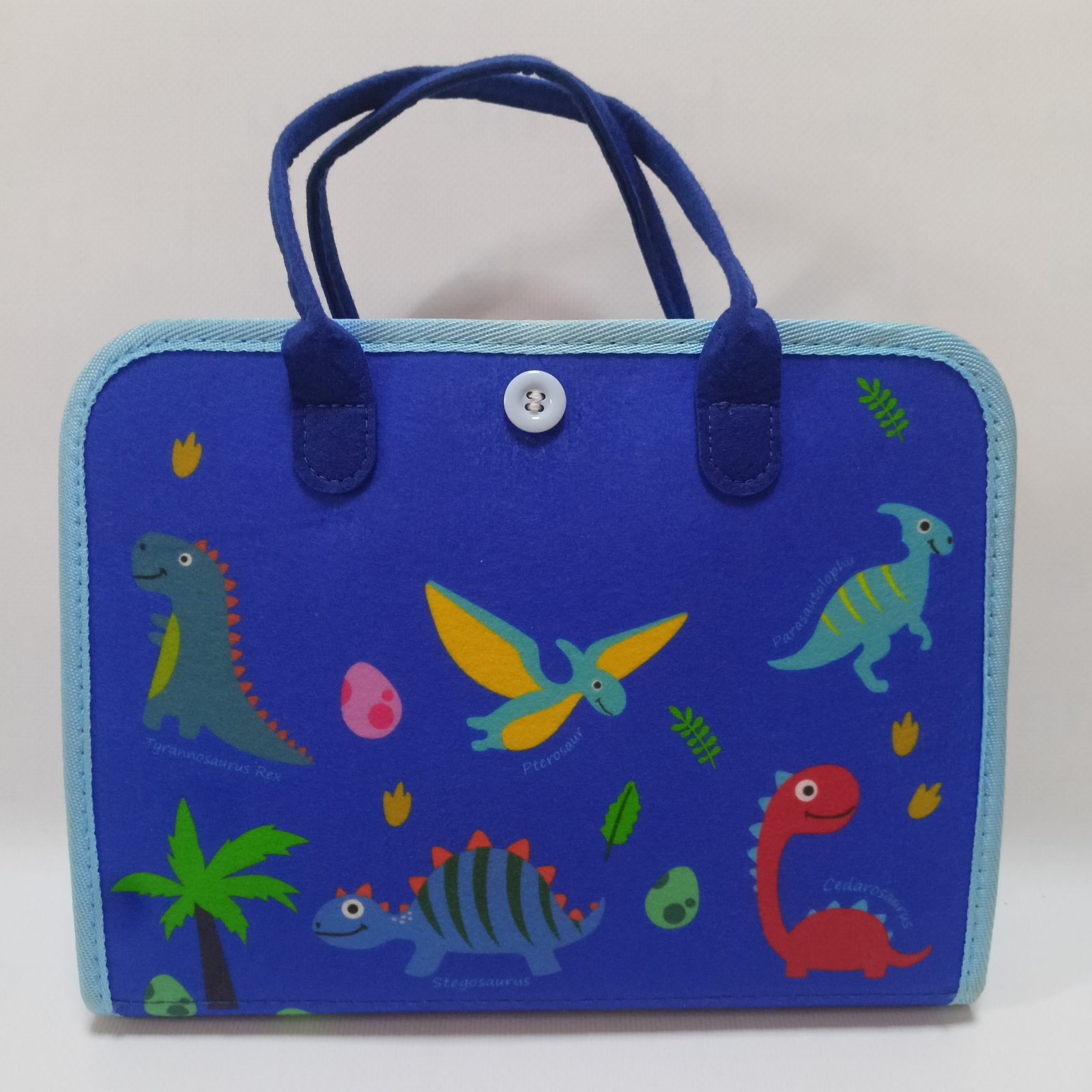 Dinosaur Felt Busy Board – لوحة الديناصورات الحسية