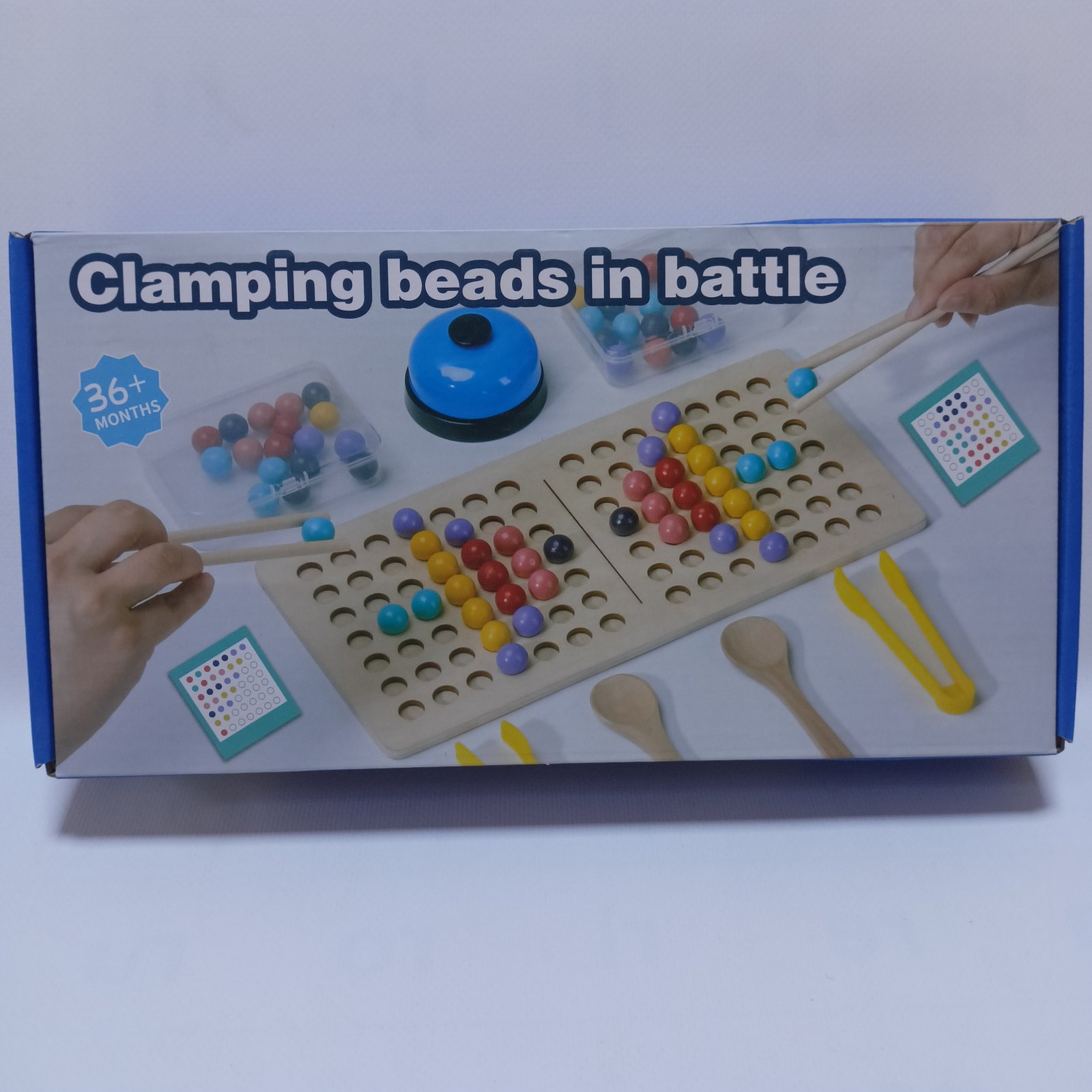 Clamping Beads in Battle - لعبة تثبيت الخرز التنافسية