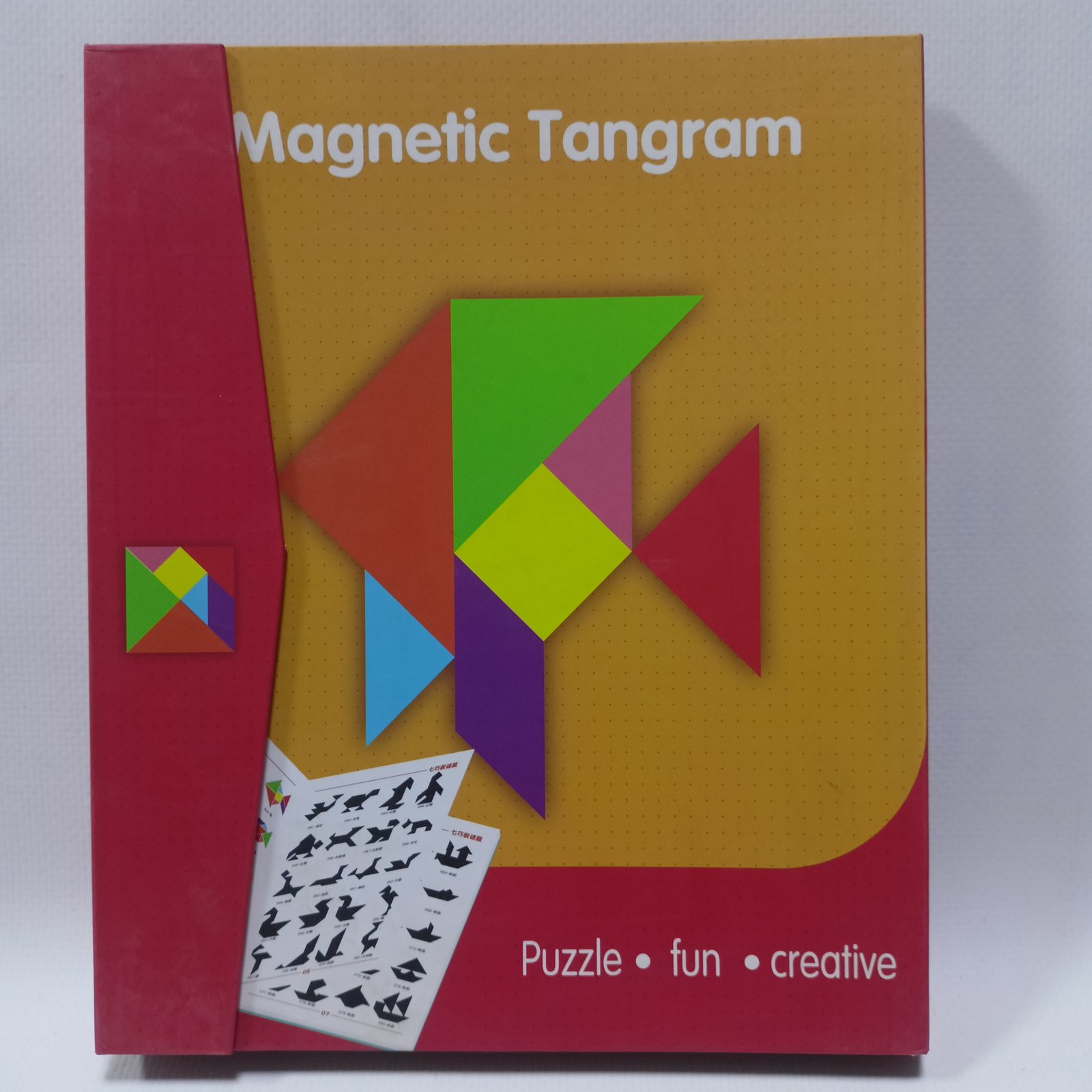  Egg Puzzle - heart - tengramبازل البيضة المغناطيسي