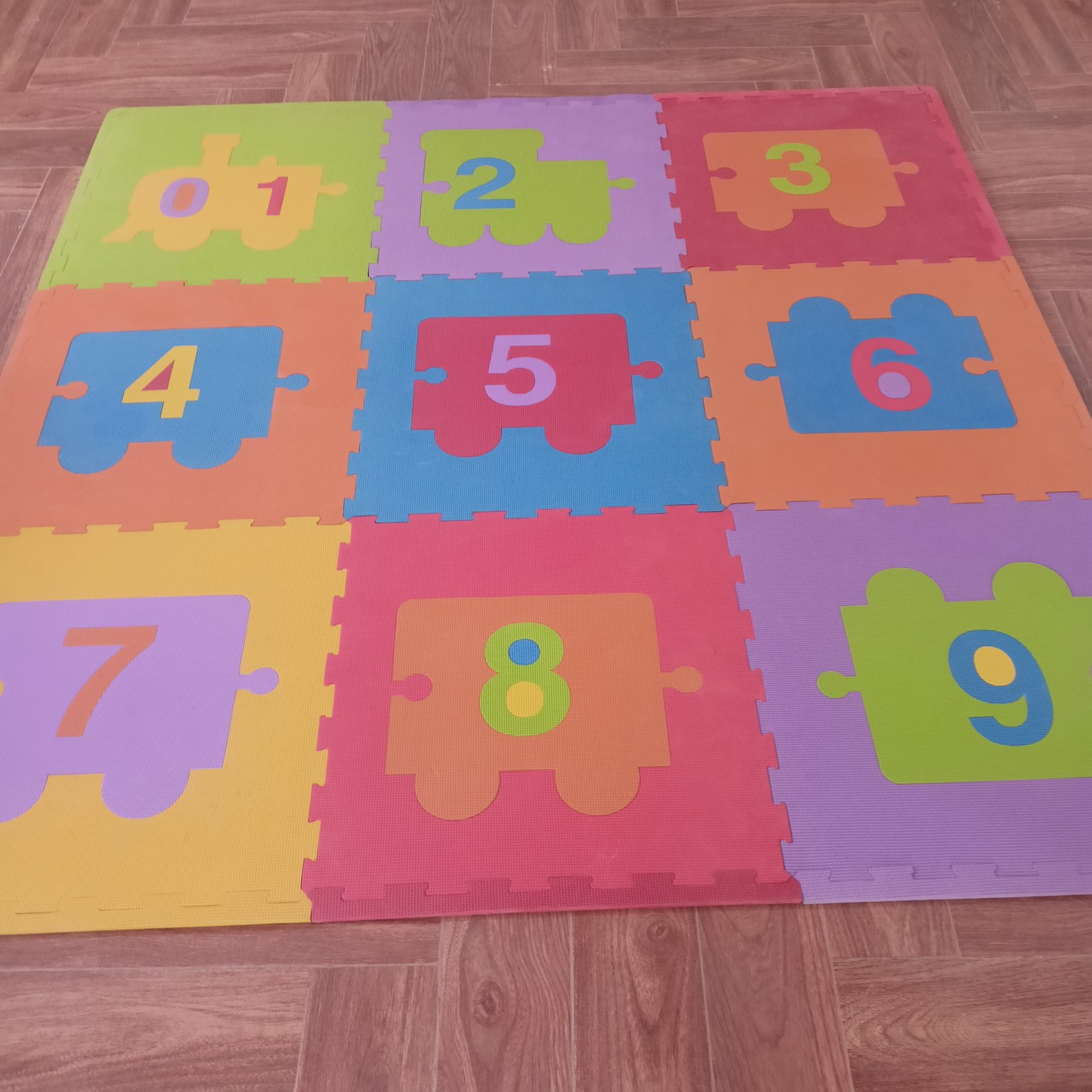 Number Foam Puzzle Mats - حصيرة الأرقام الإسفنجية