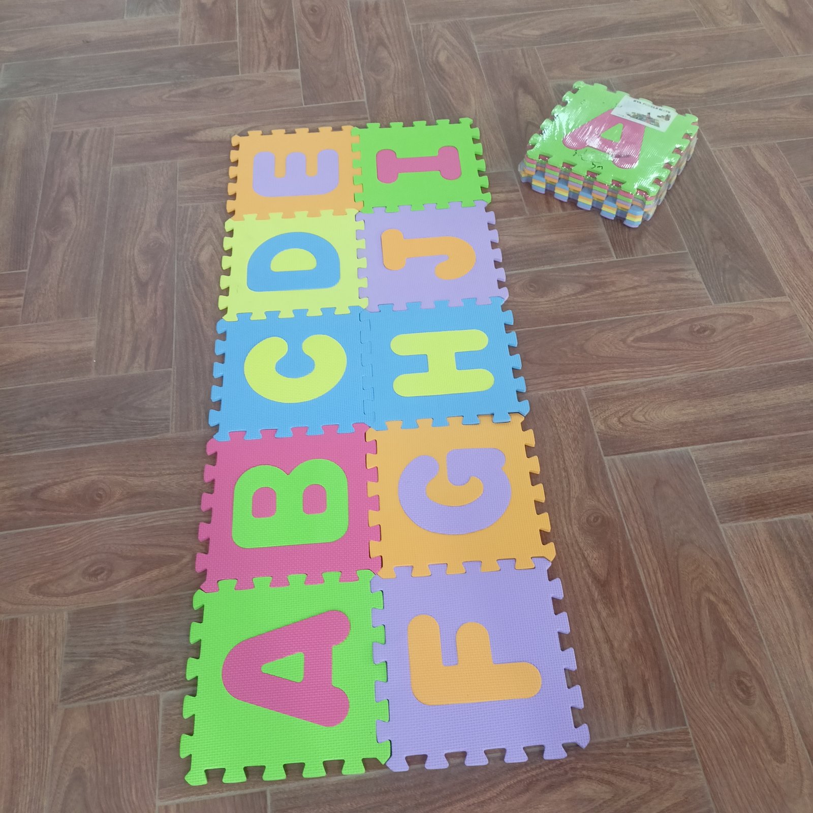 EVA Alphabet Puzzle Mats - حصيرة الحروف التعليمية EVA