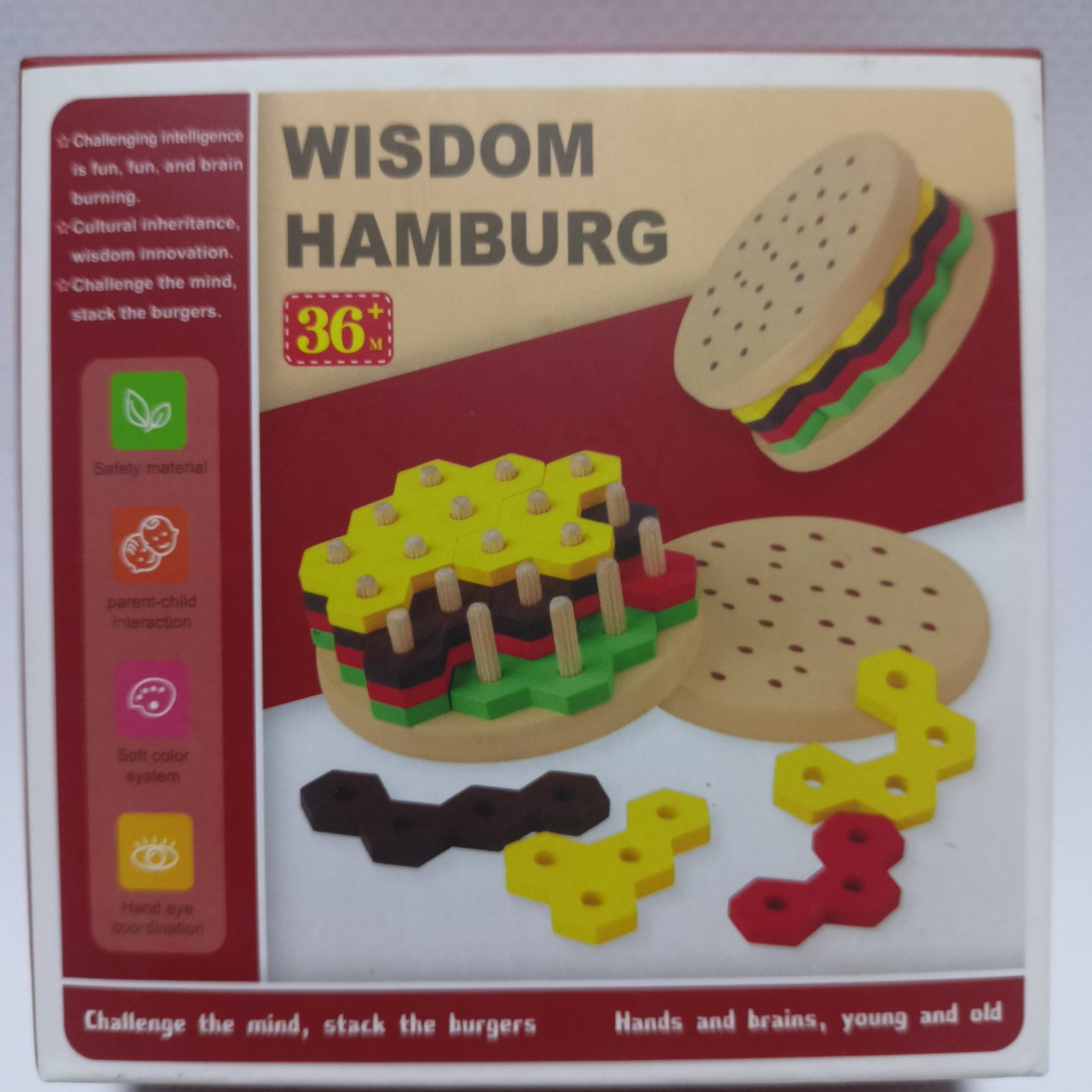Wisdom Hamburg - برغر الذكاء الخشبي