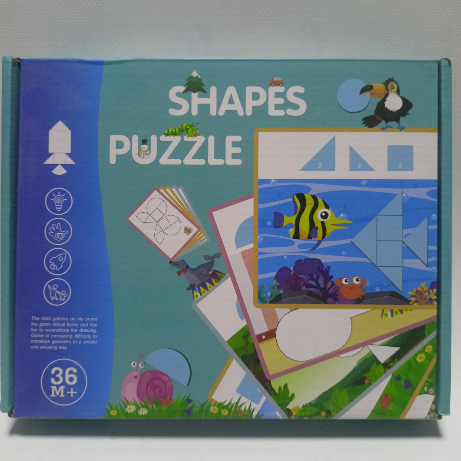 Shapes Puzzle Box - صندوق الأشكال التعليمية