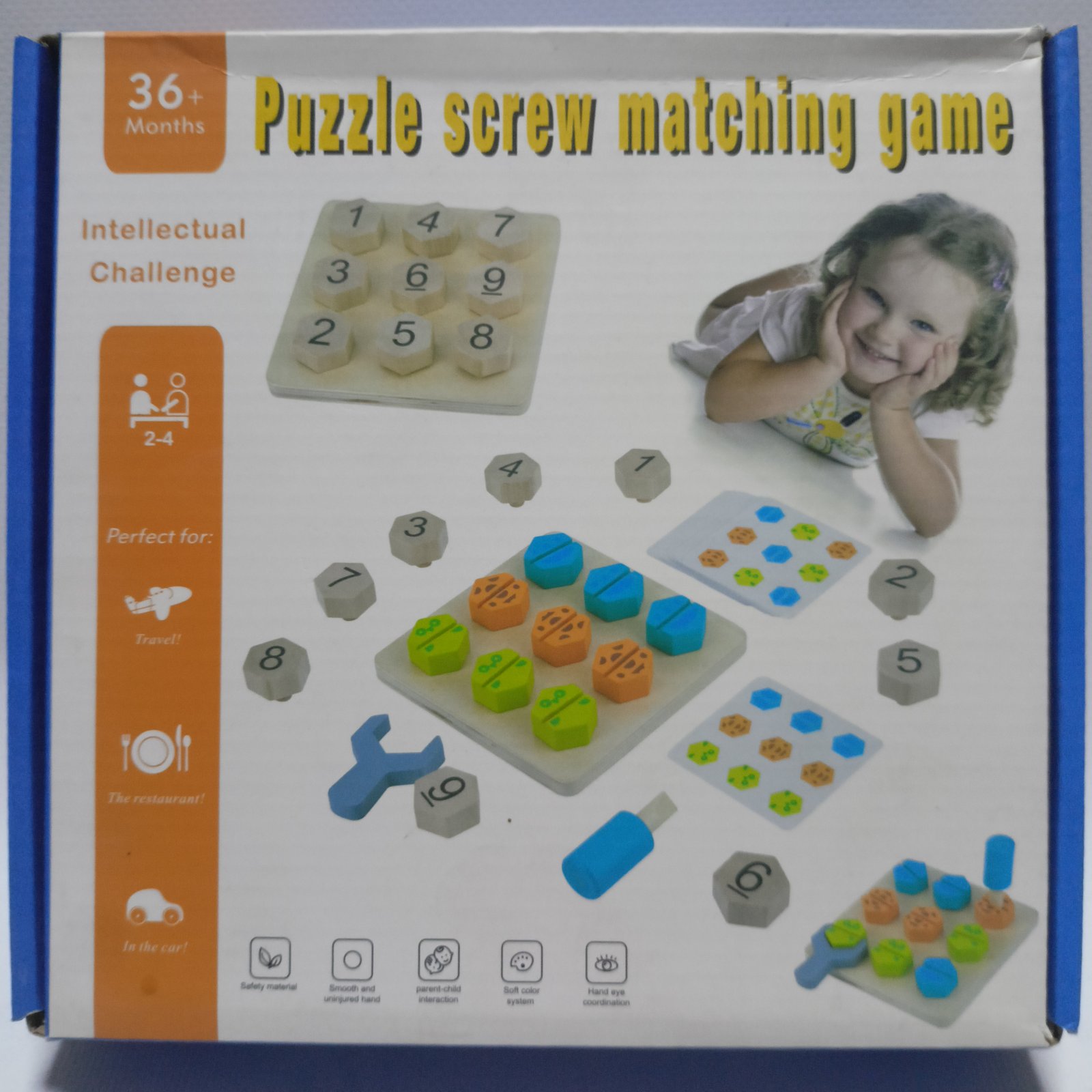 Puzzle Screw Matching Game - لعبة البراغي التعليمية
